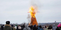 Масленичные гуляния в Теряево прошли весело и без происшествий, благодаря спасателям - Regions.Ru