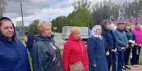 Местом проведения стало  Участники клуба «Активное долголетие» 🕯️ почтили память героев войны - Волоколамский центр социального обслуживания