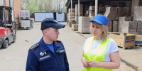 Пожарные провели инструктаж на производстве поддонов в Волоколамске - Regions.Ru