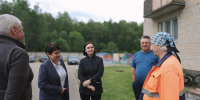 Глава Волоколамска проверила ход ремонта подъездов в Чисмене - Regions.Ru